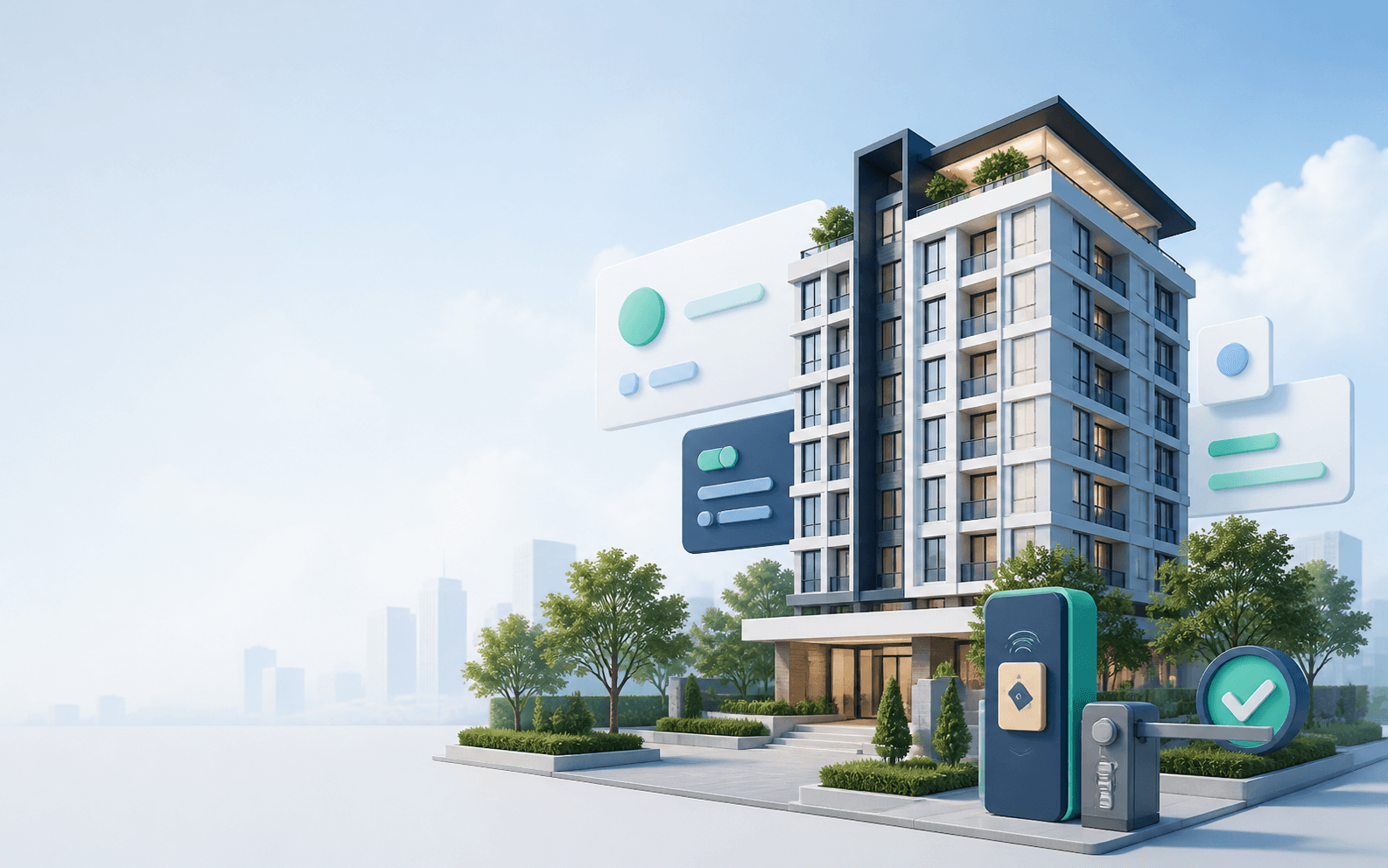 Modern apartment managed with Condora
